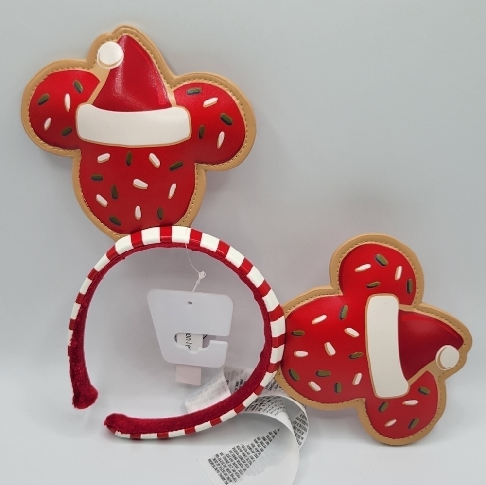 Disney Parks Mickey Holiday Christmas Cookie Ears